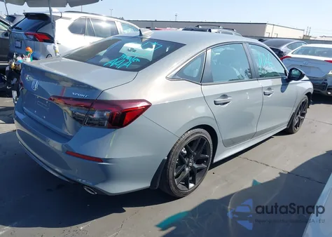 2025 Honda Civic Sport from USA, damaged, VIN 2HGFE2F5XSH509278